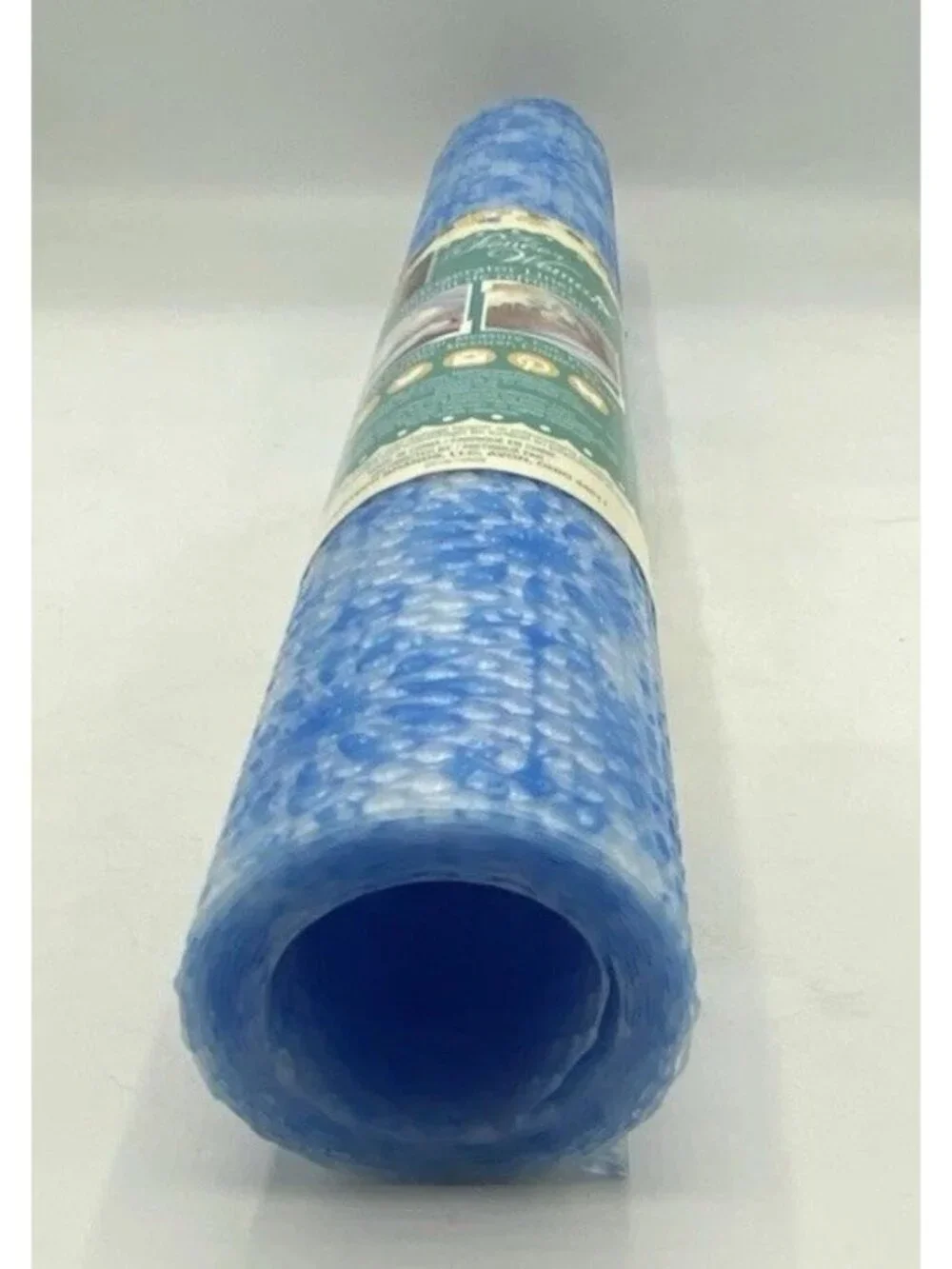 Pioneer Woman Refrigerator Shelf Liner Blue Floral Burst Pattern 15 In x 6 Ft